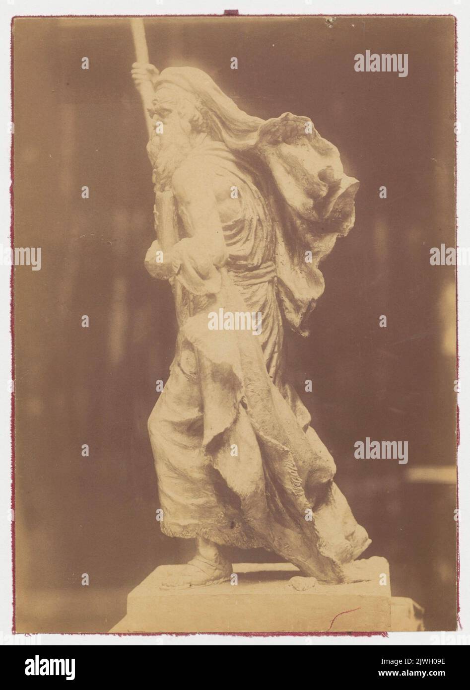 `The Wandering Jew` sculpture by Alfred Nossig (18641943) presented